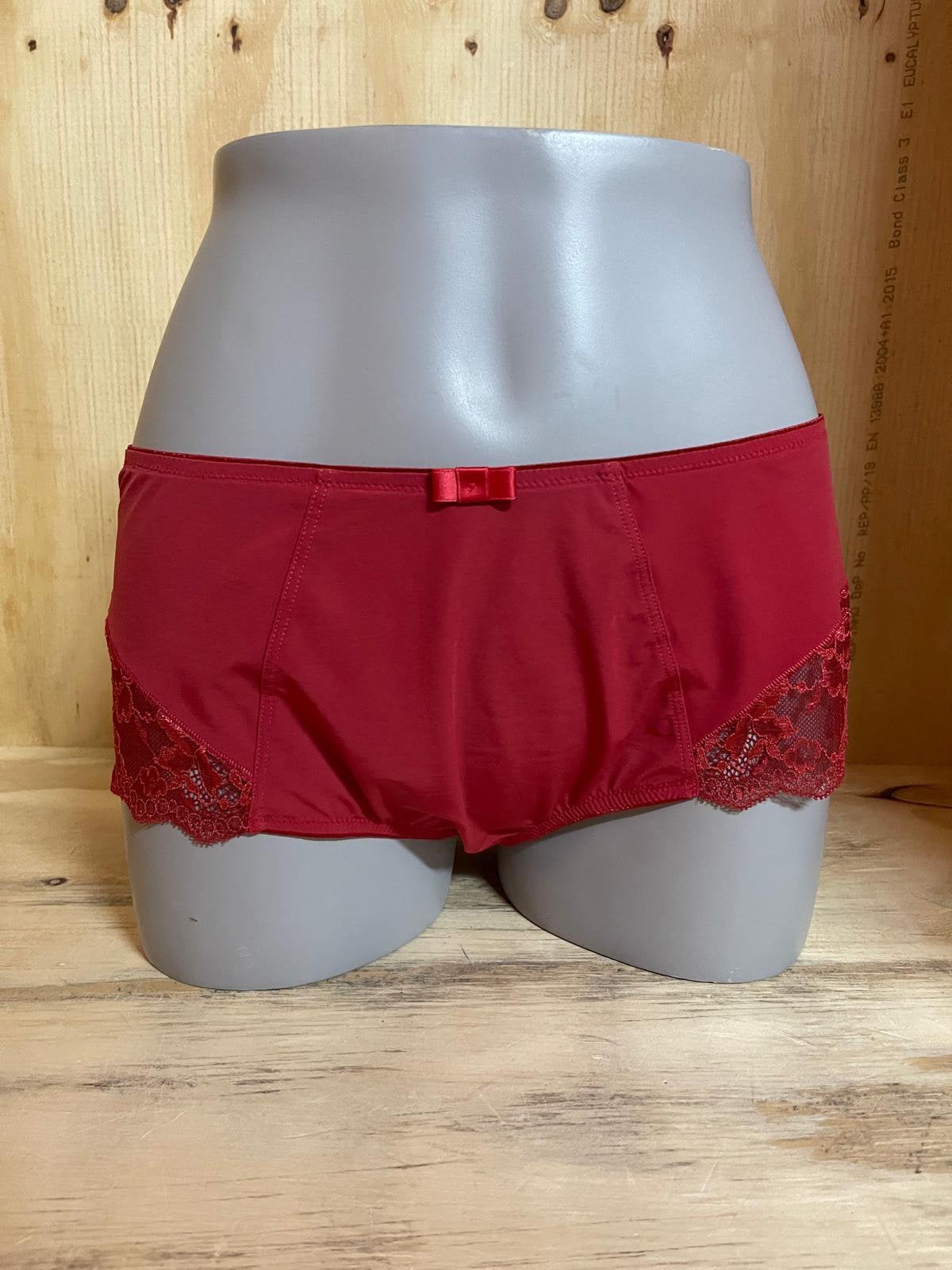 Dacapo string maat 44 model passione, Verzenden, Rood, String