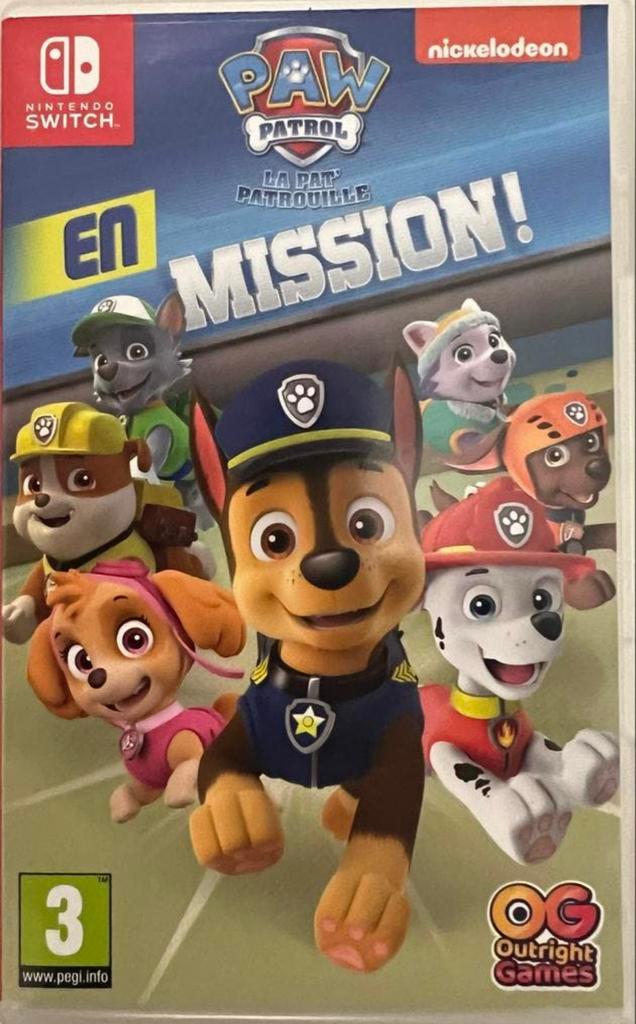 Paw Patrol: La Pat' Patrouille - Mission! (Nintendo Switch), Avontuur en Actie, Gebruikt, 1 speler, Ophalen of Verzenden