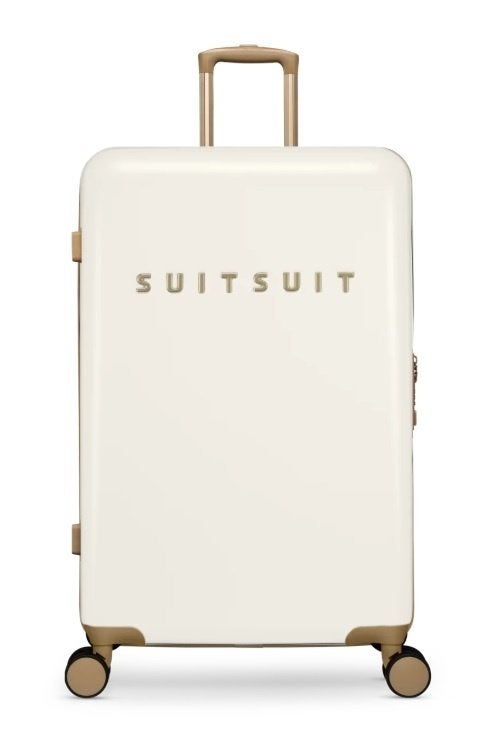 ✅ SUITSUIT Fusion White Swan koffer 66 cm - NIEUW, Wieltjes, Hard kunststof, Nieuw, Ophalen of Verzenden