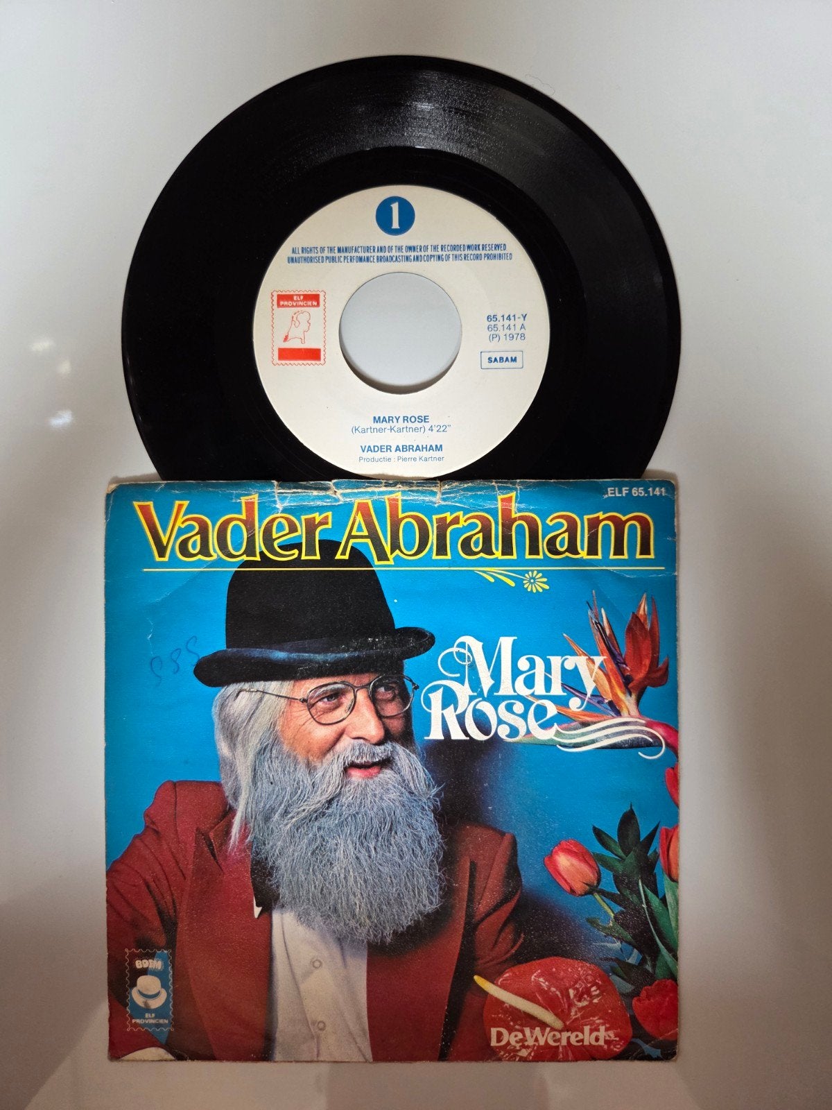 Vader Abraham - Mary Rose, Gebruikt, 7 inch, Single, Ophalen of Verzenden
