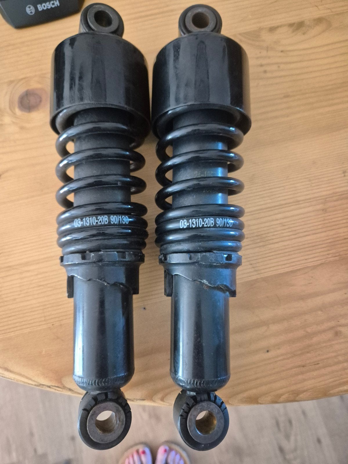 Progressive Suspension schokdempers Harley Nightster 1200N, Ophalen of Verzenden, Gebruikt