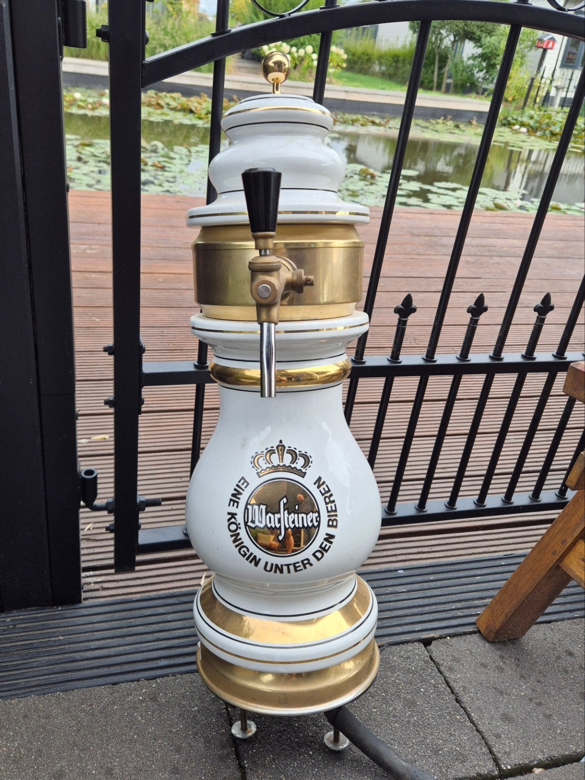 Warsteiner Bier Tapkraan - Decoratief en Functioneel, Ophalen, Gebruikt