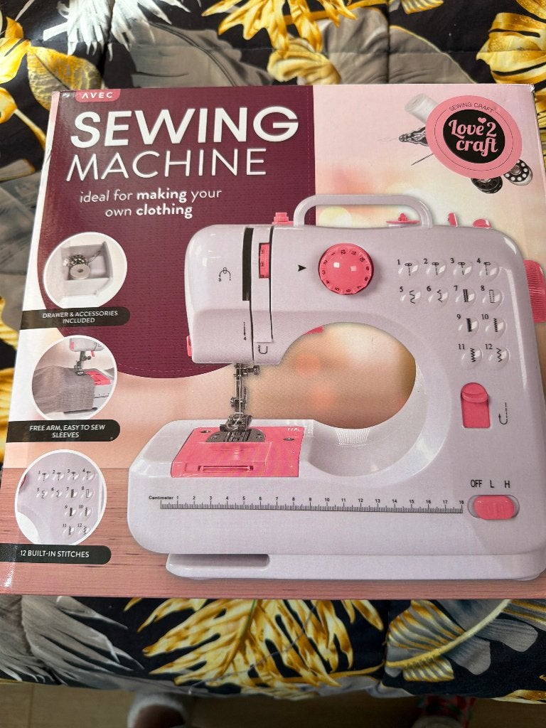 Naaimachine, Ophalen of Verzenden, Zo goed als nieuw, Knutselen, Met licht