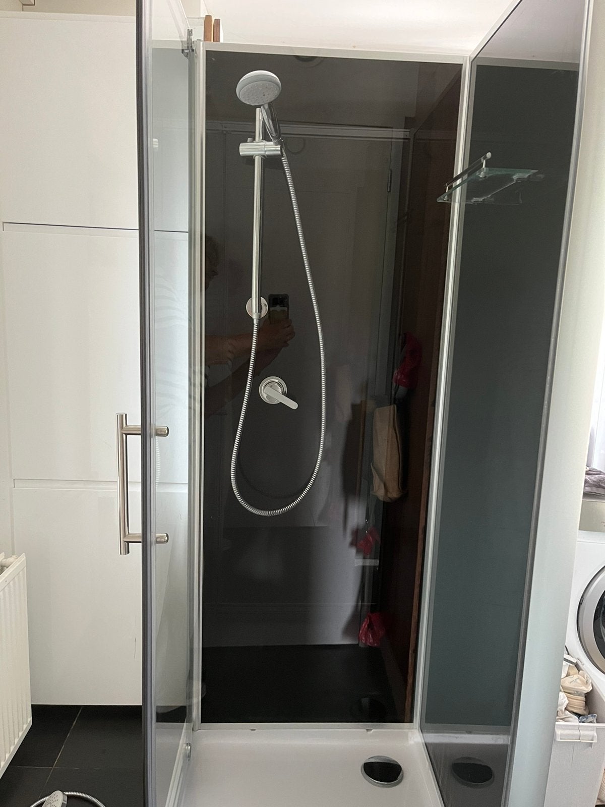 Luxe Tijdelijke douche / Nooddouche, Ophalen, Zo goed als nieuw