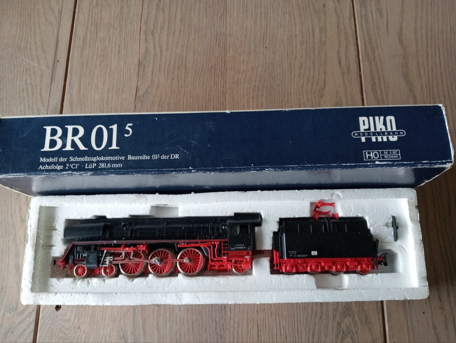 Piko BR 01 5 Stoomlocomotief DR H0, Hobby en Vrije tijd, Modeltreinen | H0, Ophalen of Verzenden, Gelijkstroom, Locomotief, Piko