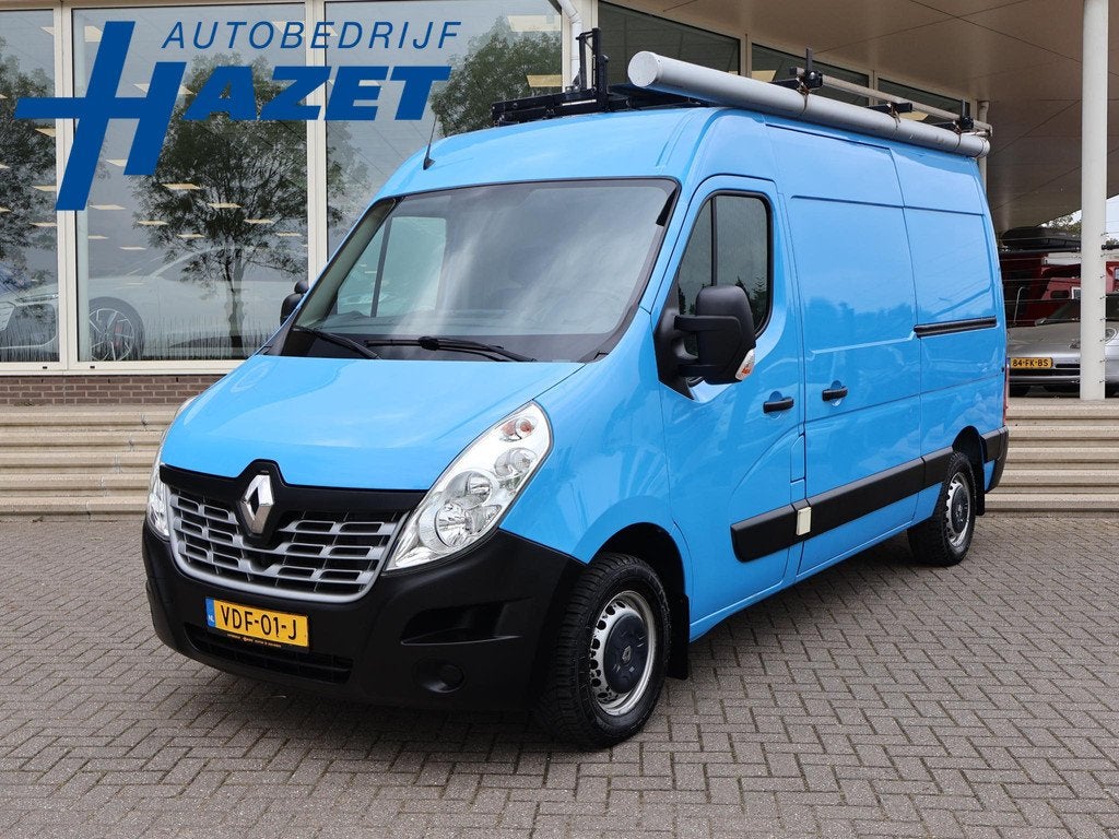 Renault Master T35 2.3 DCI 130 PK L2H2 + 2 SCHUIFDEUREN | 22, Stof, Gebruikt, Euro 6, 4 cilinders