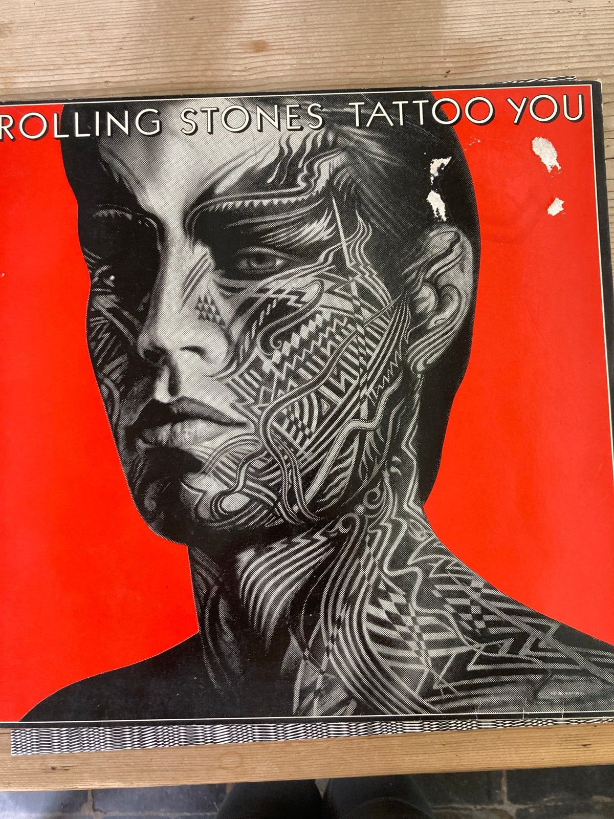 The Rolling Stones - Tattoo You LP (1981), Ophalen, LP, Rock, Gebruikt