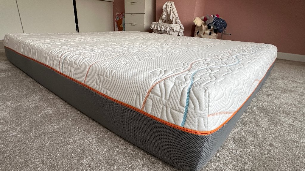 M-line matras slow motion 7 traagschuim 2x (90x 200cm), Ophalen, 90 cm, Tweepersoons, Zo goed als nieuw