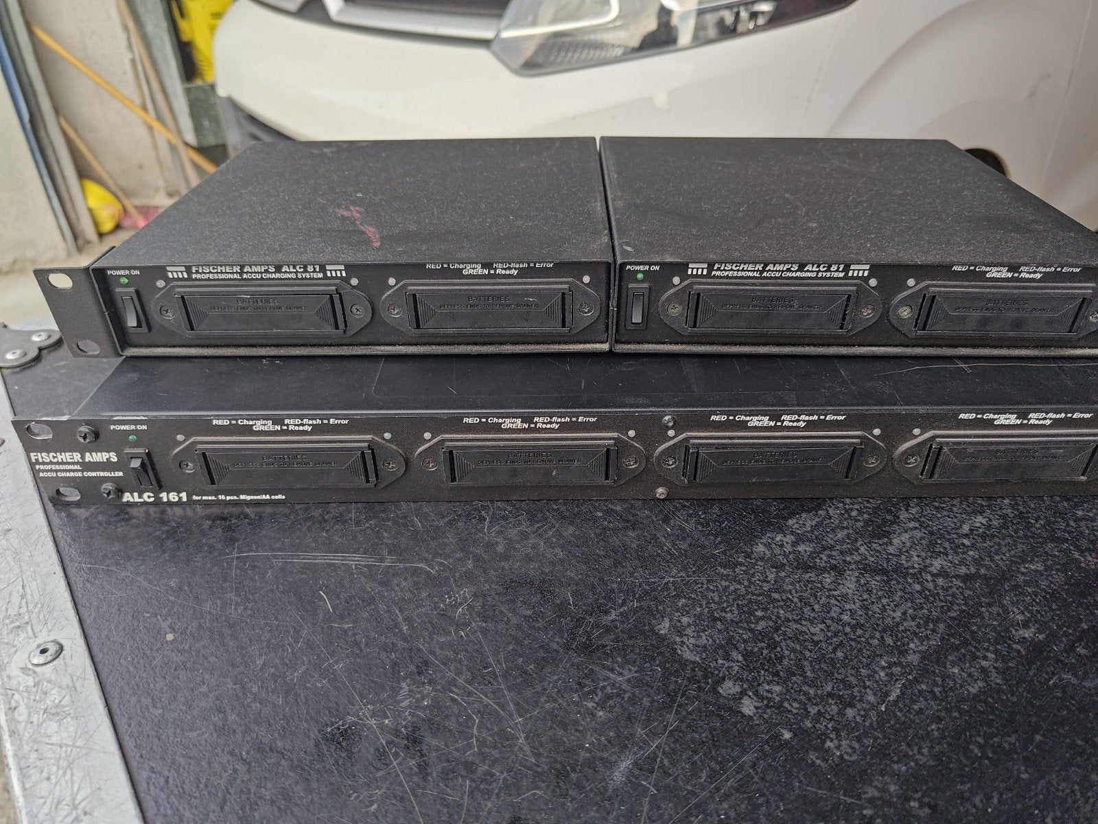 Fischer Amps AA Laders ALC 161 / ALC 81 Professionele laders, Ophalen, Gebruikt