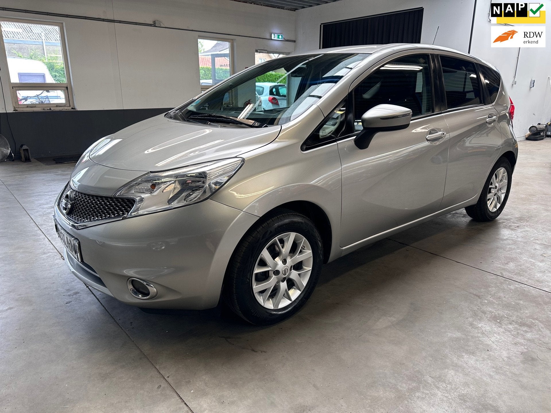 Nissan Note 1.2 Connect Edition|Airco|Cruise|Keyless, Auto's, Euro 5, Stof, Zwart, 1198 cc