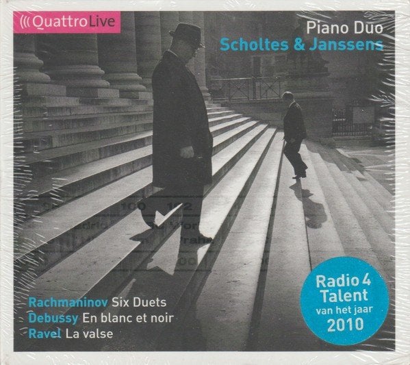 RACHMANINOV Six duets CD SCHOLTES JANSSENS QUATTRO LIVE, Ophalen of Verzenden, Romantiek, Gebruikt, Kamermuziek
