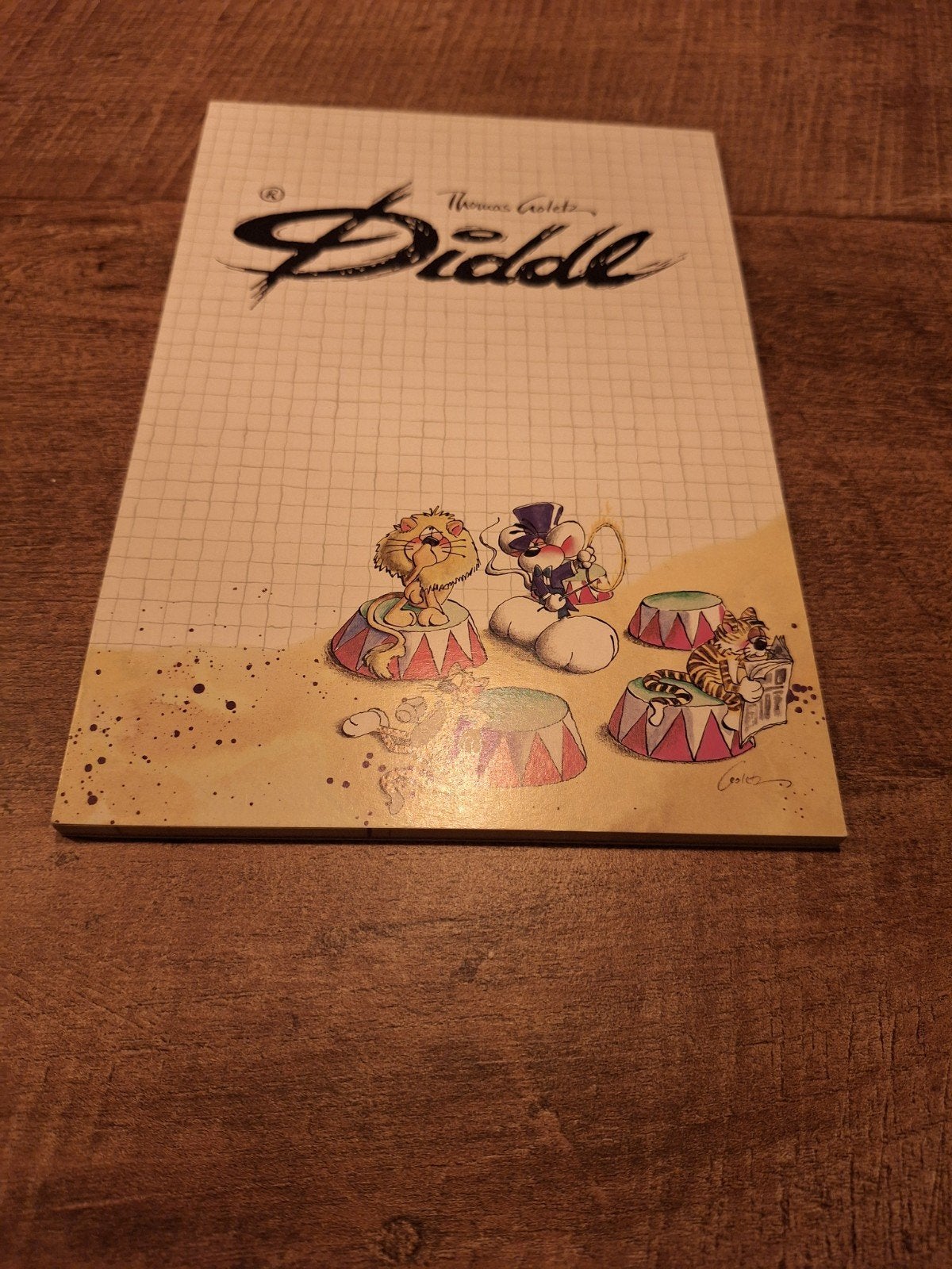 Diddl A5 blok nr 141 - 44 blaadjes, Ophalen of Verzenden, Diddl, Gebruikt, Papier, Kaart of Schrift