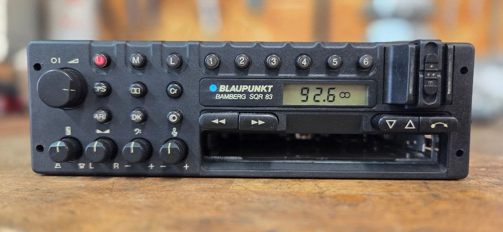 Blaupunkt Bamberg SQR 83 vintage topper + BQB 80 booster, Auto diversen, Ophalen of Verzenden, Gebruikt
