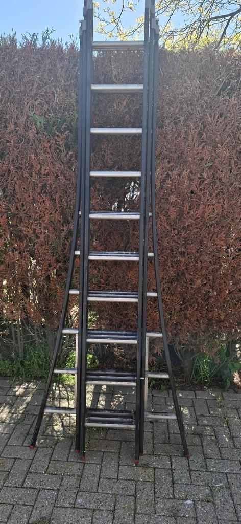 Faraone ladder trap 5 treden vouwladder inklapbaar, Doe-het-zelf en Verbouw, Ladders en Trappen, Ophalen, Zo goed als nieuw, 2 tot 4 meter