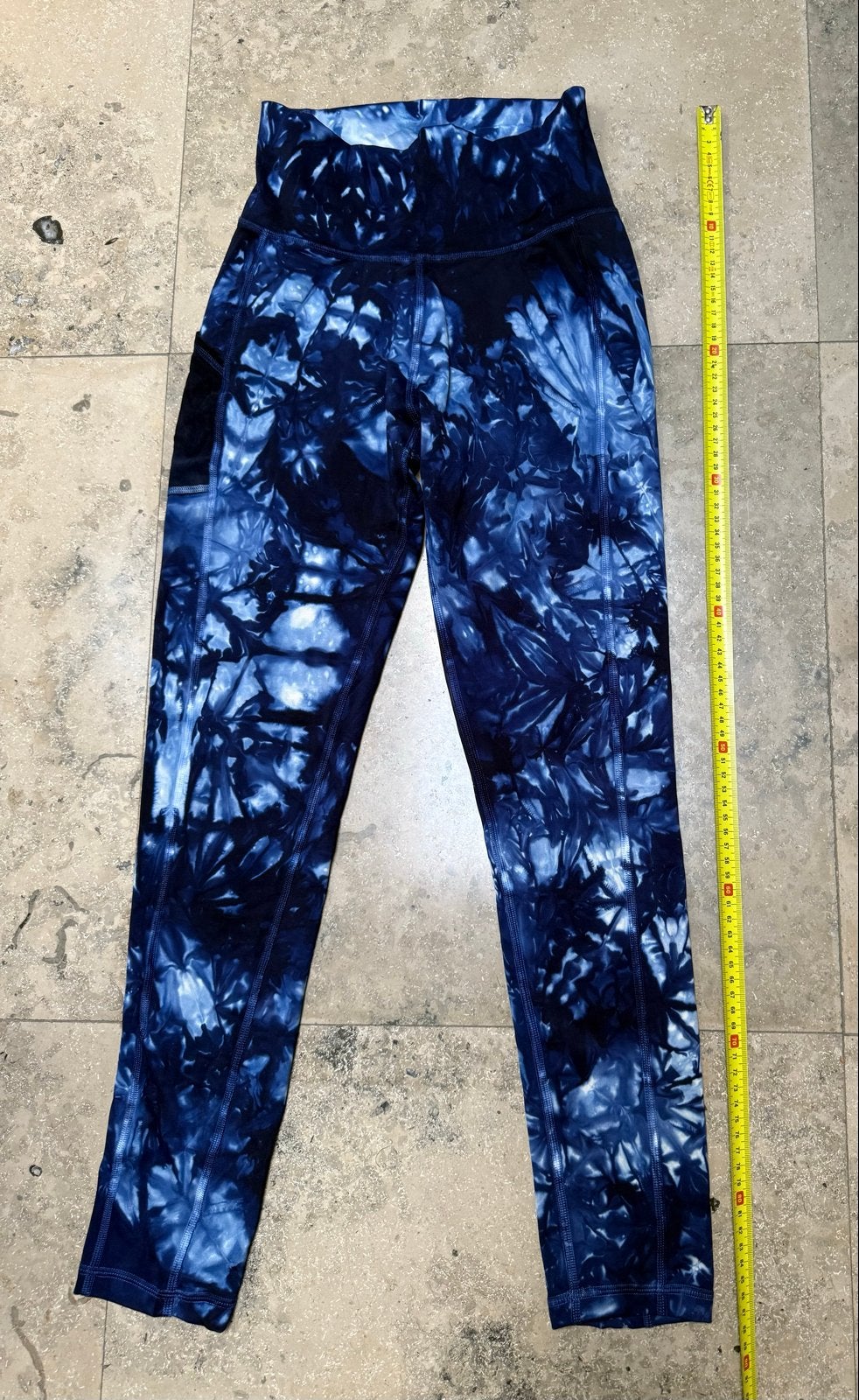 Adidas Parley Legging Blauw Tie-Dye - Maat  M, Kleding | Dames, Maat 38/40 (M), Verzenden, Blauw, Fitness of Aerobics