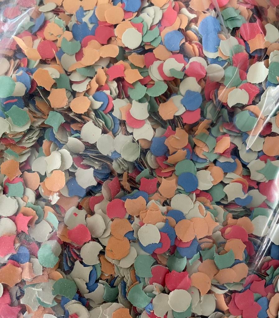 Confetti 150 gram, Ophalen of Verzenden, Nieuw, Feestartikel