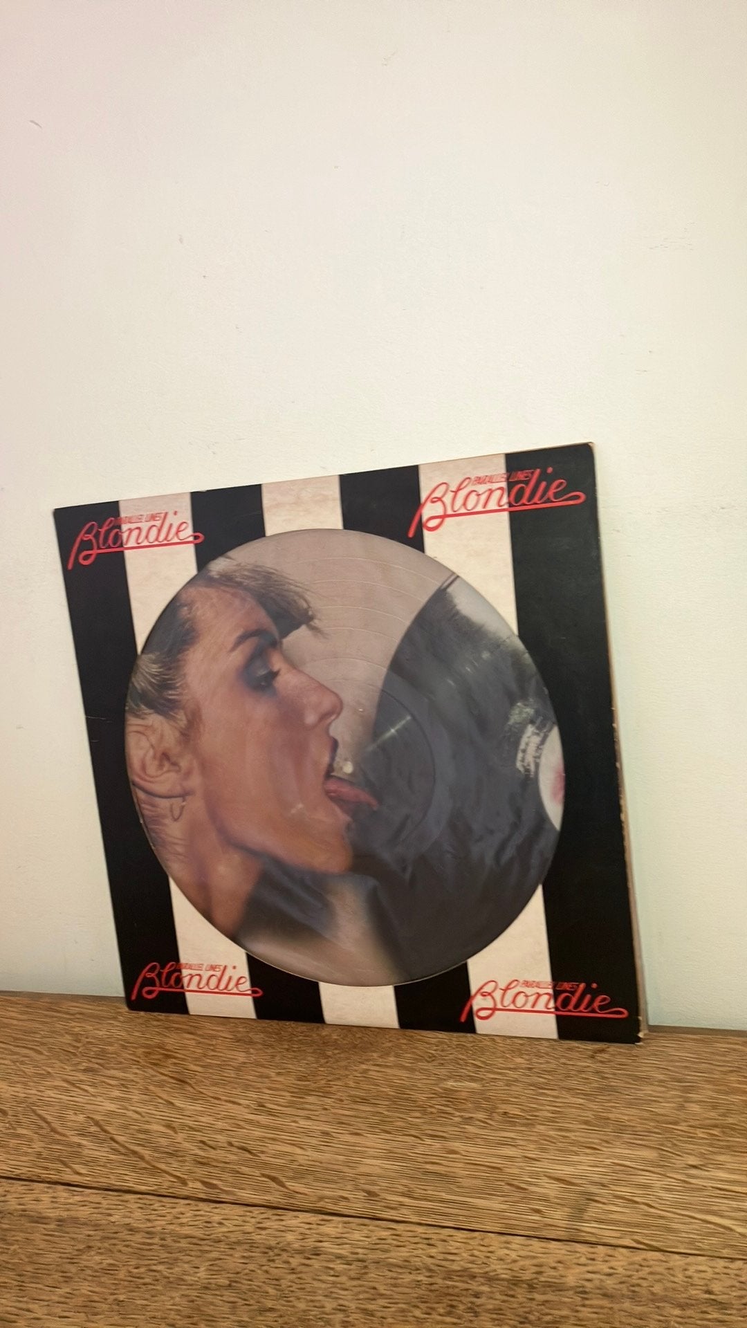 Blondie parralel lines lp, Gebruikt, Picture disc, Ophalen of Verzenden, 1970 - 1979