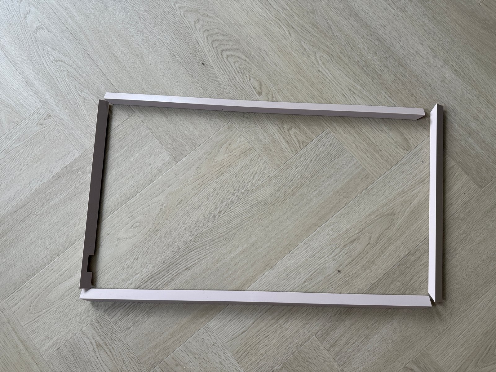 Verwisselbare lijst natural roze 32 inch The Frame 2020-2022, Ophalen of Verzenden, Zo goed als nieuw