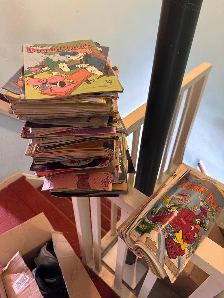 Grote stapel Donald Duck stripboeken, jaren '80, Meerdere stripboeken, Ophalen of Verzenden, Gelezen