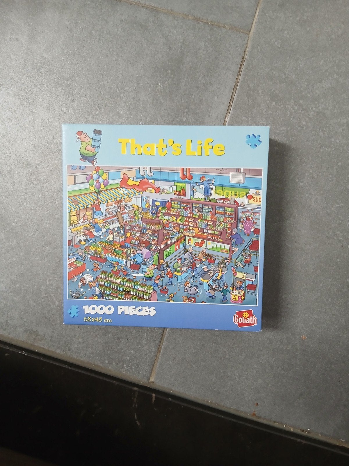 That's Life 1000 stukjes legpuzzel Goliath, Ophalen of Verzenden, 500 t/m 1500 stukjes, Zo goed als nieuw, Legpuzzel