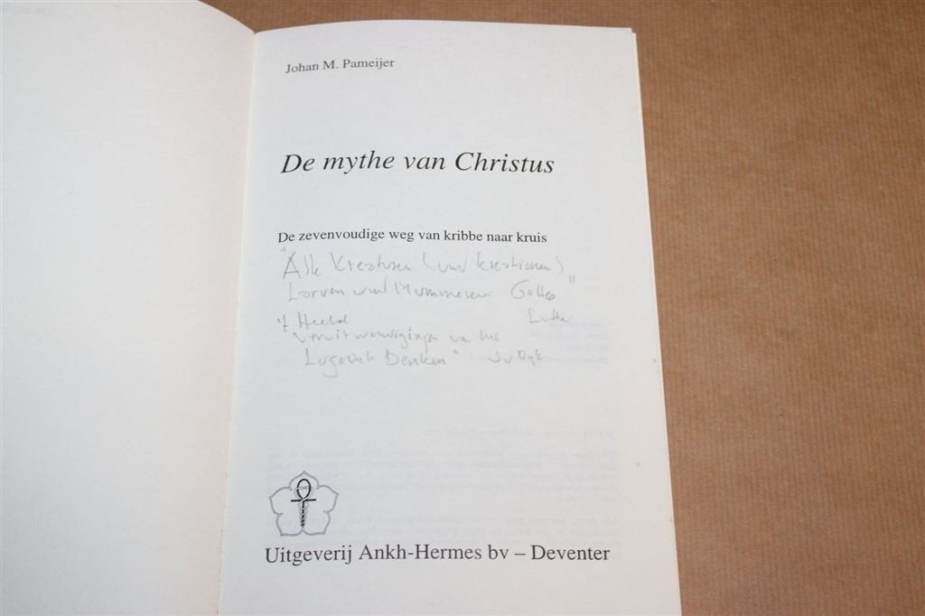 De Mythe van Christus — Esoterisch Christendom, Bijbeluitleg, Boeken, Ophalen of Verzenden, Gelezen, Overige onderwerpen, Achtergrond en Informatie
