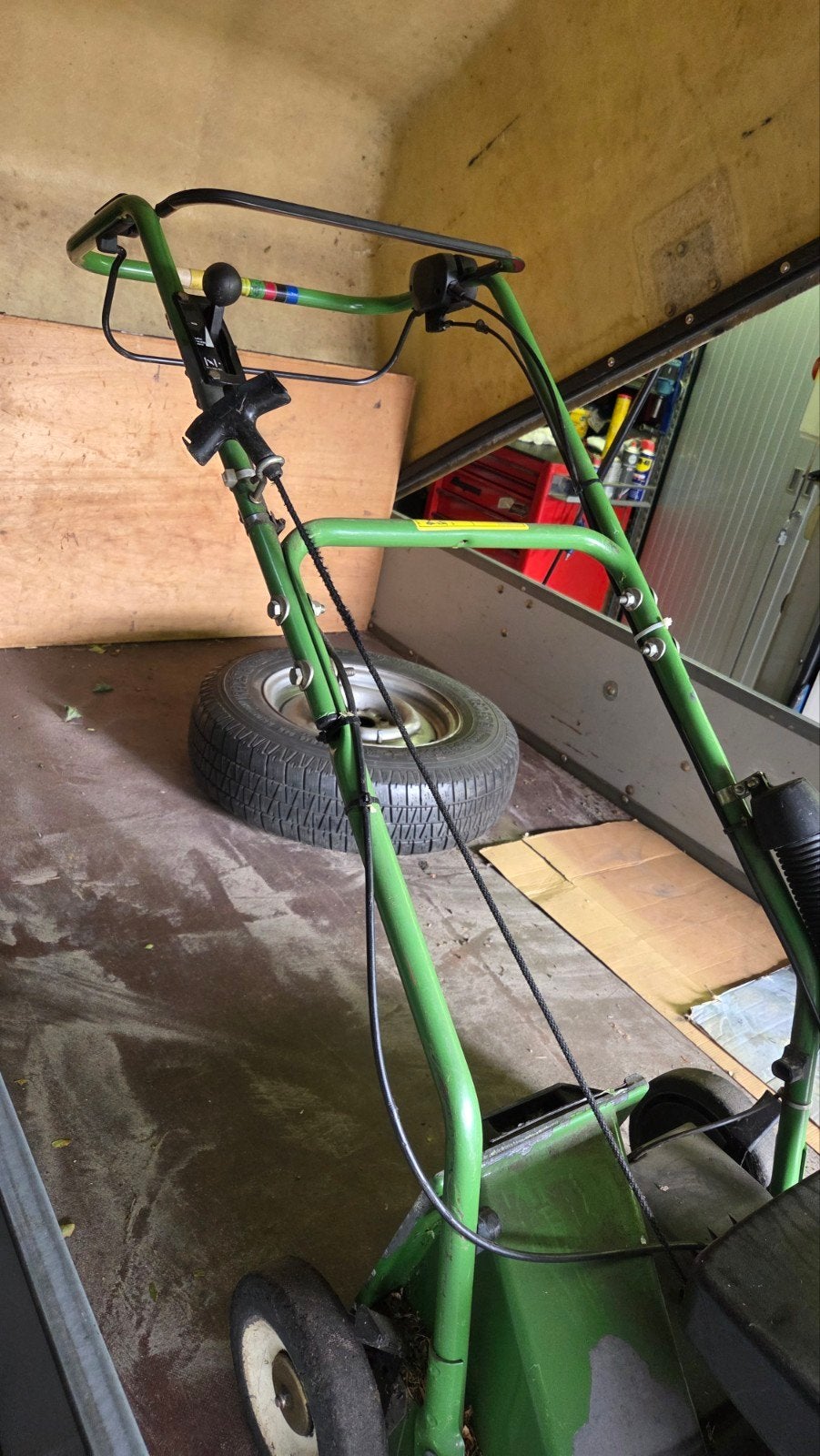 Sabo Benzine Grasmaaier - Werkt Perfect!, Tuin en Terras, Grasmaaiers, Ophalen of Verzenden