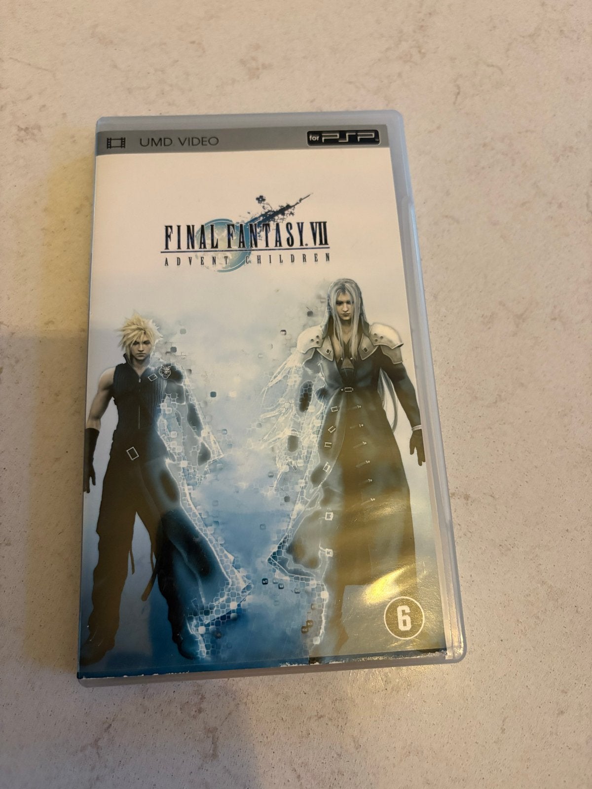 Final Fantasy VII Advent Children UMD Video voor PSP, 1 speler, Ophalen of Verzenden, Gebruikt, Overige genres