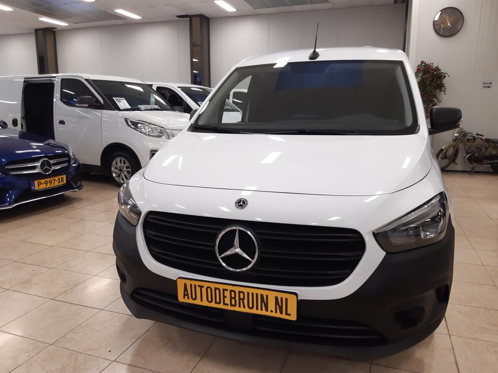 Mercedes-Benz Citan 112 CDI MBux Airco Achteruitrijcamera Cr, Auto's, Voorwielaandrijving, 745 kg, Stof, Gebruikt