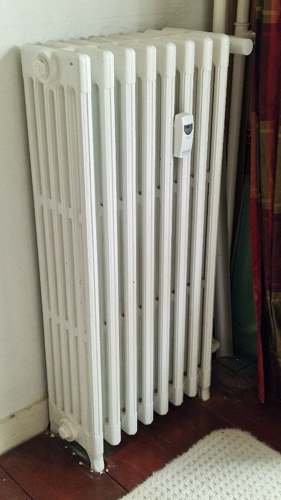 Drie jaren-30 gietijzeren radiatoren, Ophalen, Gebruikt, Radiator, Minder dan 60 cm