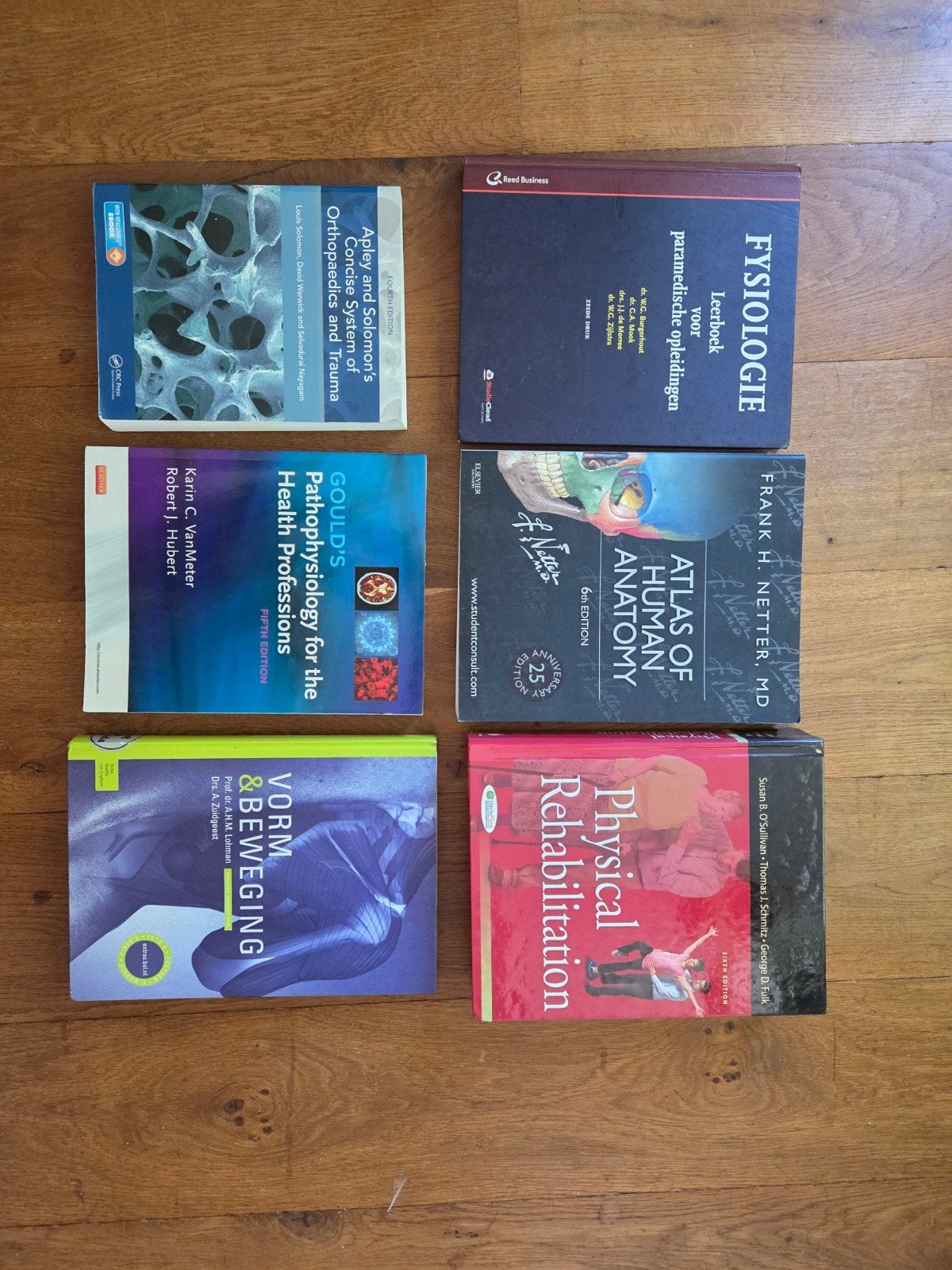 Studieboeken fysiotherapie, Ophalen of Verzenden, Beta, Zo goed als nieuw, HBO