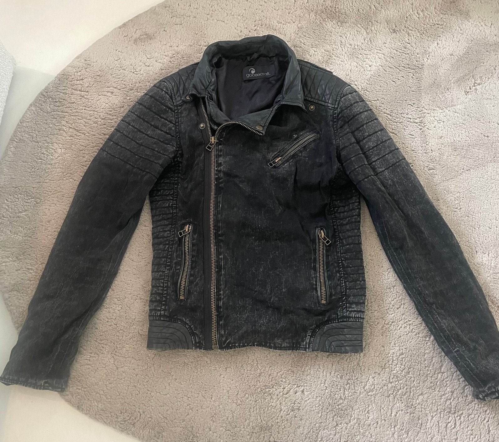 Goosecraft jas mannen maat M, Kleding | Heren, Ophalen of Verzenden, Zo goed als nieuw, Maat 52/54 (L), Zwart