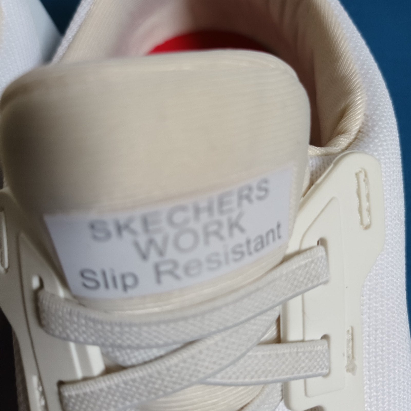 Nieuwe Skechers Work Relaxed Fit Memory Foam, wit, mt 38, Skechers, Wit, Nieuw, Ophalen of Verzenden