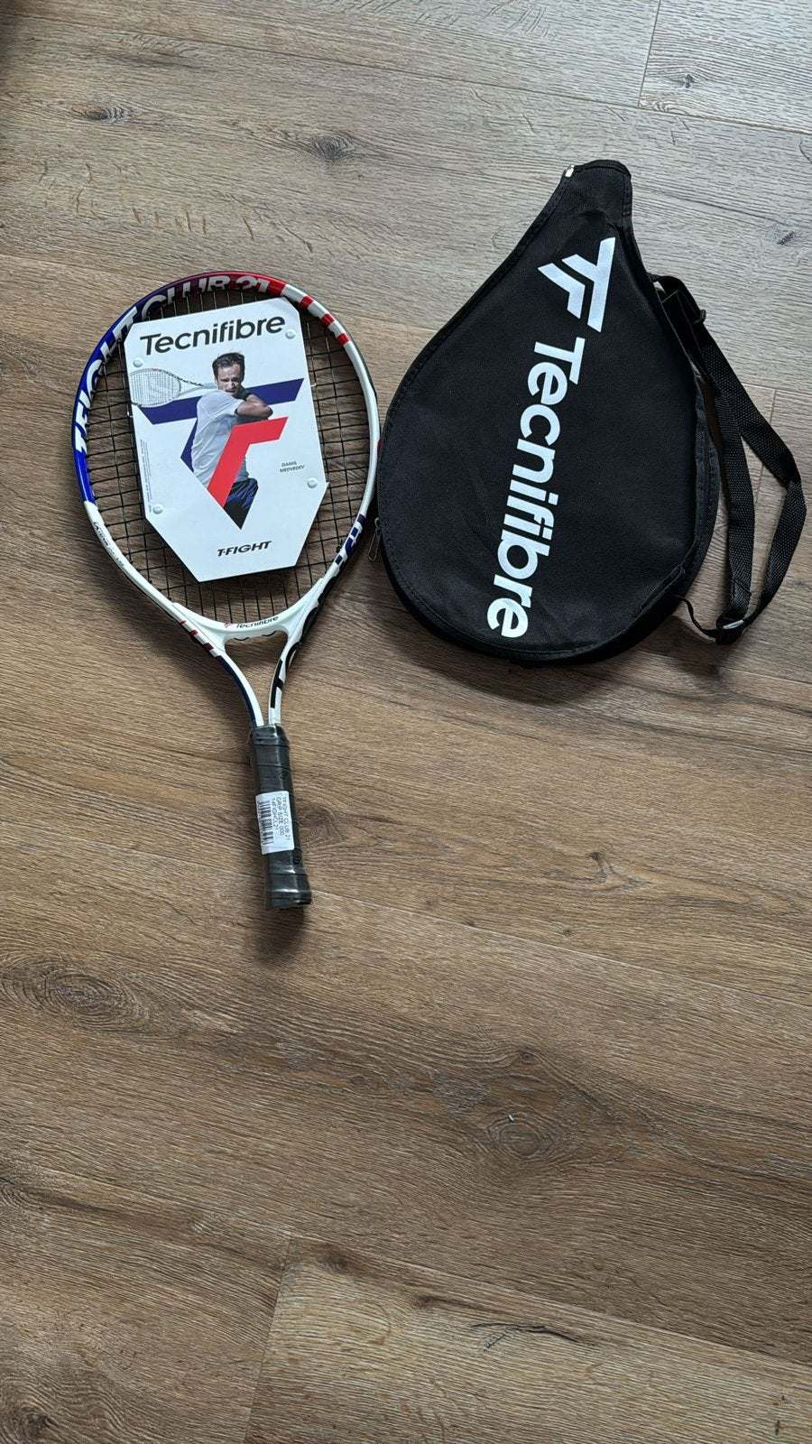 Junior Tecnifibre T-Fight 21 tennisracket, Ophalen of Verzenden, Zo goed als nieuw, Racket, Overige merken