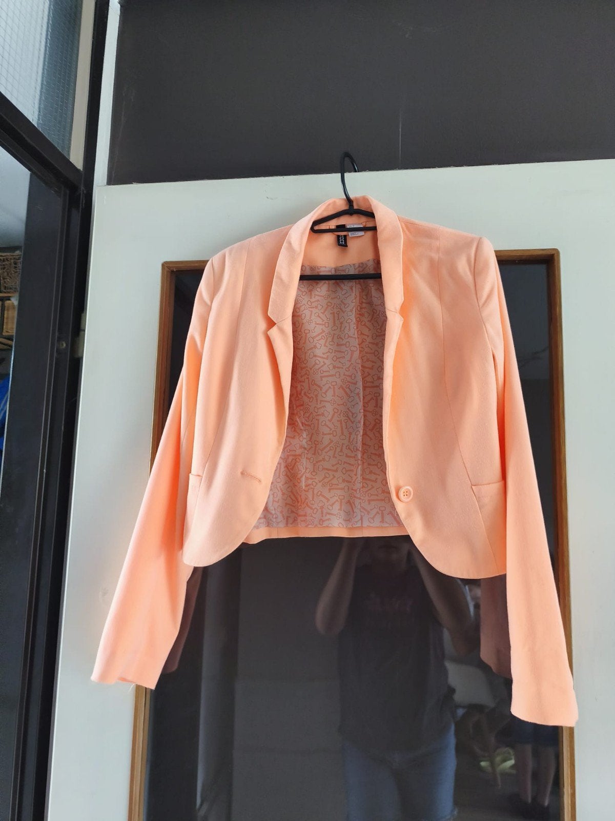 oranje colbert, Ophalen, Zo goed als nieuw, Maat 36 (S), Oranje