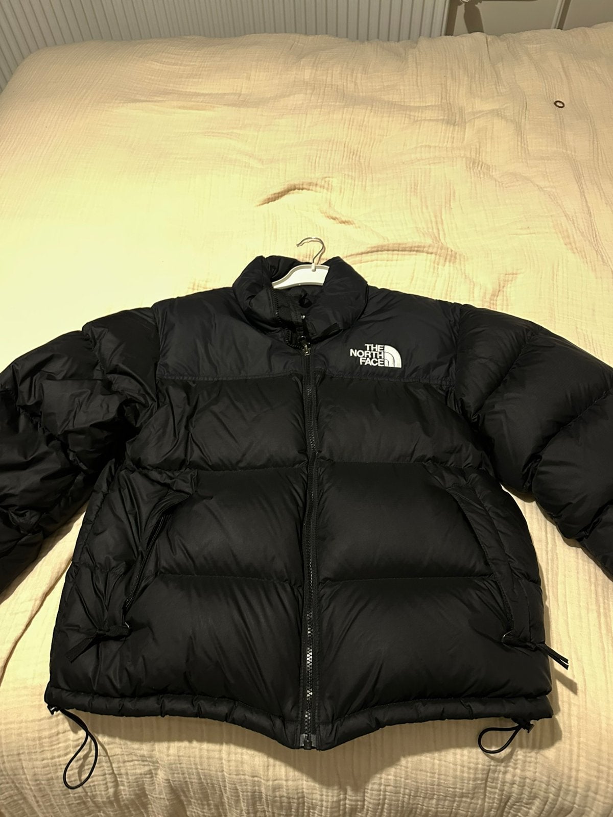 North Face Nuptse 1996 jas zo goed als nieuw, Ophalen, Zo goed als nieuw, Zwart
