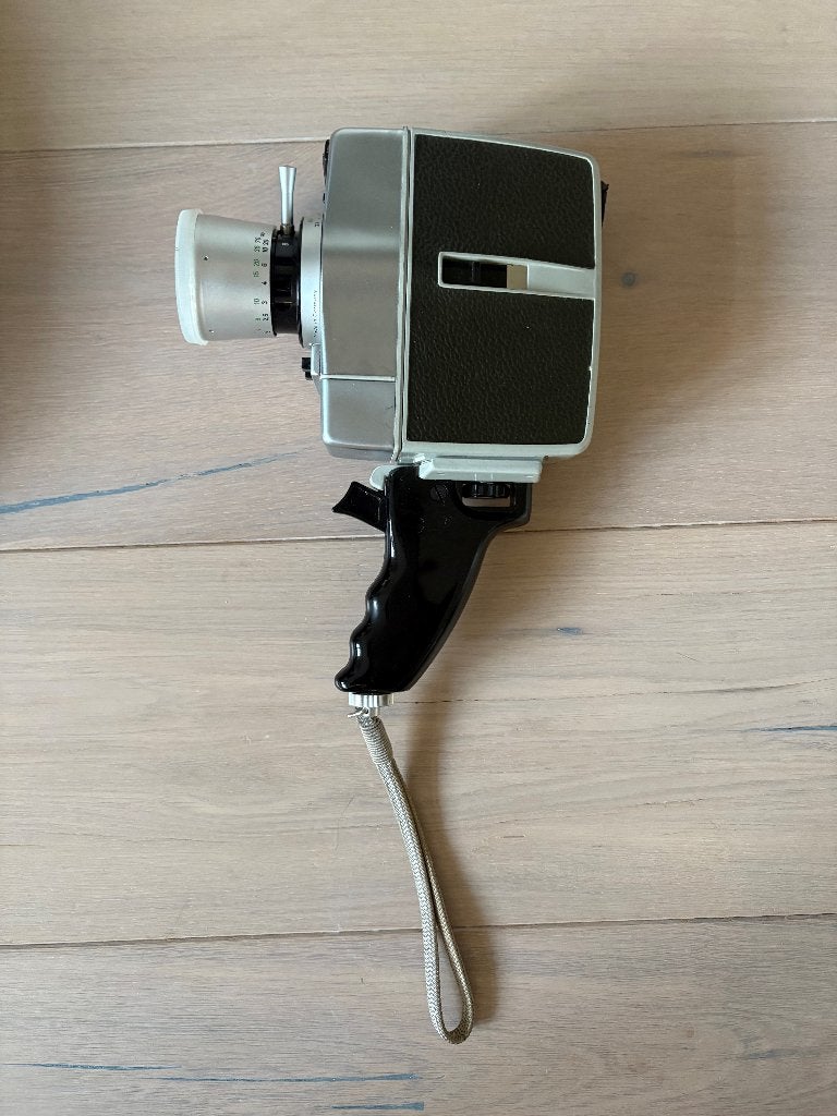 Vintage 8mm filmcamera Bauer (incl. originele opbergtas), Ophalen of Verzenden, 8mm, Camera
