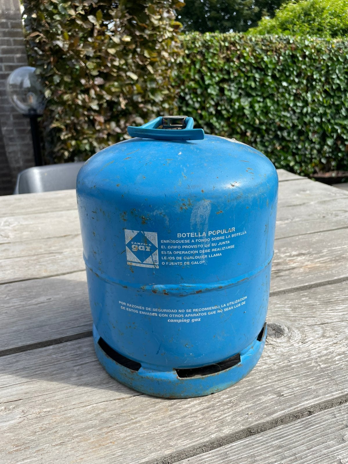 Camping gaz gasfles 907, Caravans en Kamperen, Kampeeraccessoires, Ophalen, Gebruikt