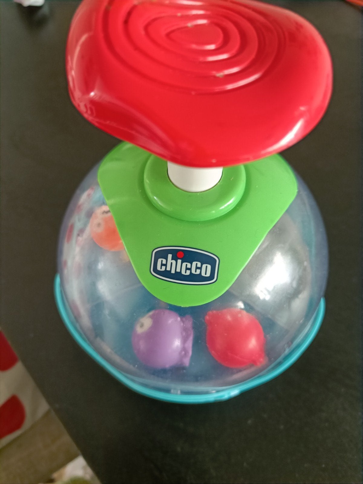 Chicco draaitol aquarium, Ophalen, Zo goed als nieuw, Rammelaar, Met geluid