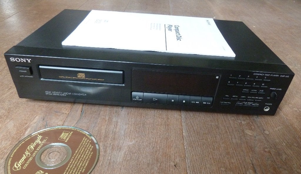 Schitterende SONY CD-Speler in Nieuwstaat !!, Audio, Tv en Foto, Ophalen of Verzenden, Zo goed als nieuw, Sony