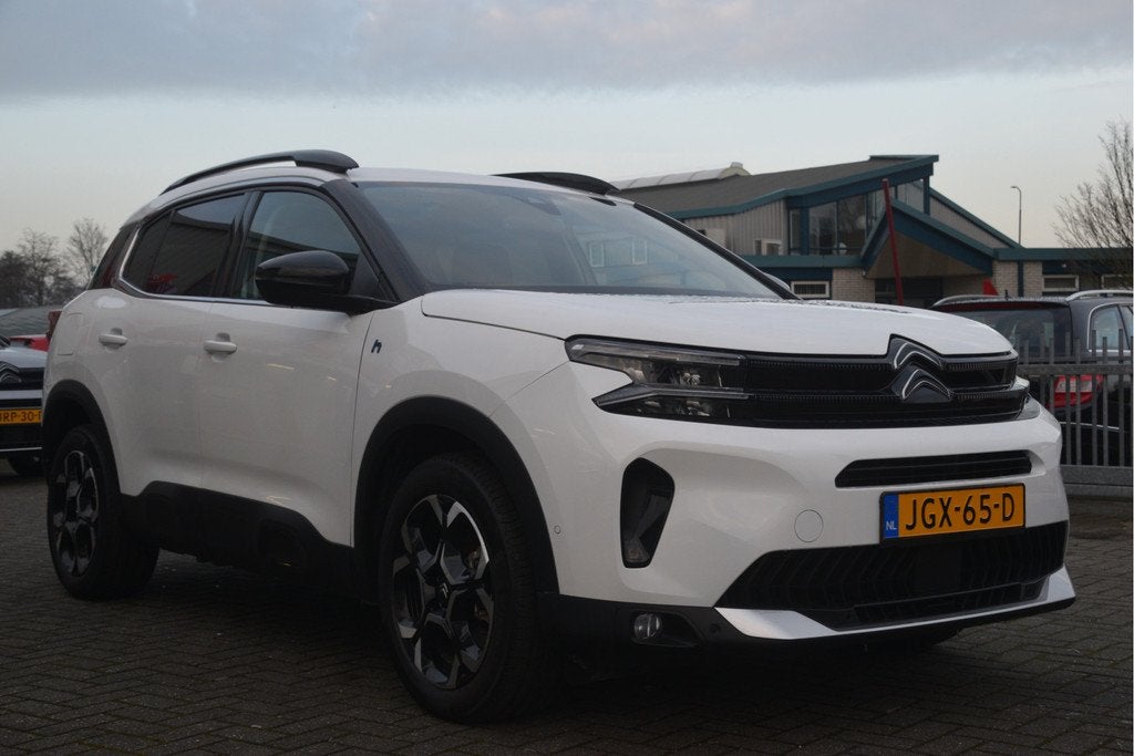 Citroën C5 Aircross 1.6 Plug-in Hybrid 180 Business Plus Ca, Gebruikt, 4 cilinders, Met garantie (alle), Wit