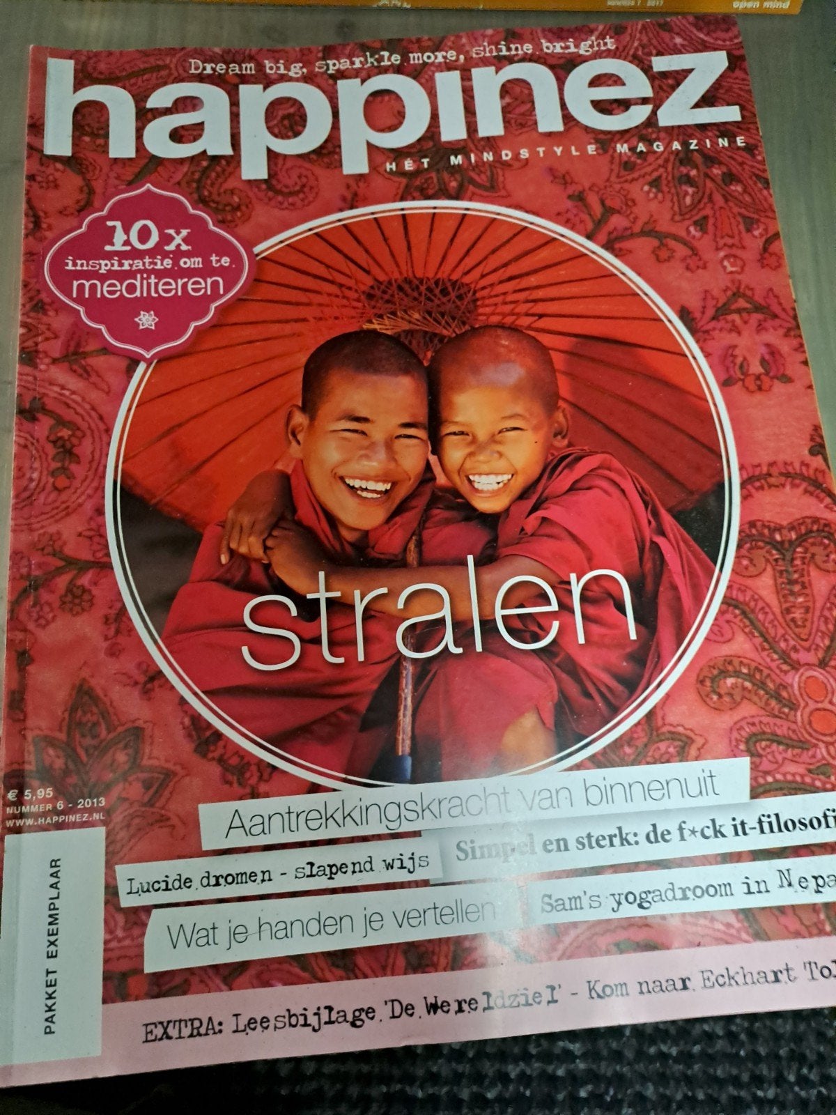 happinez tijdschriften, Ophalen, Zo goed als nieuw