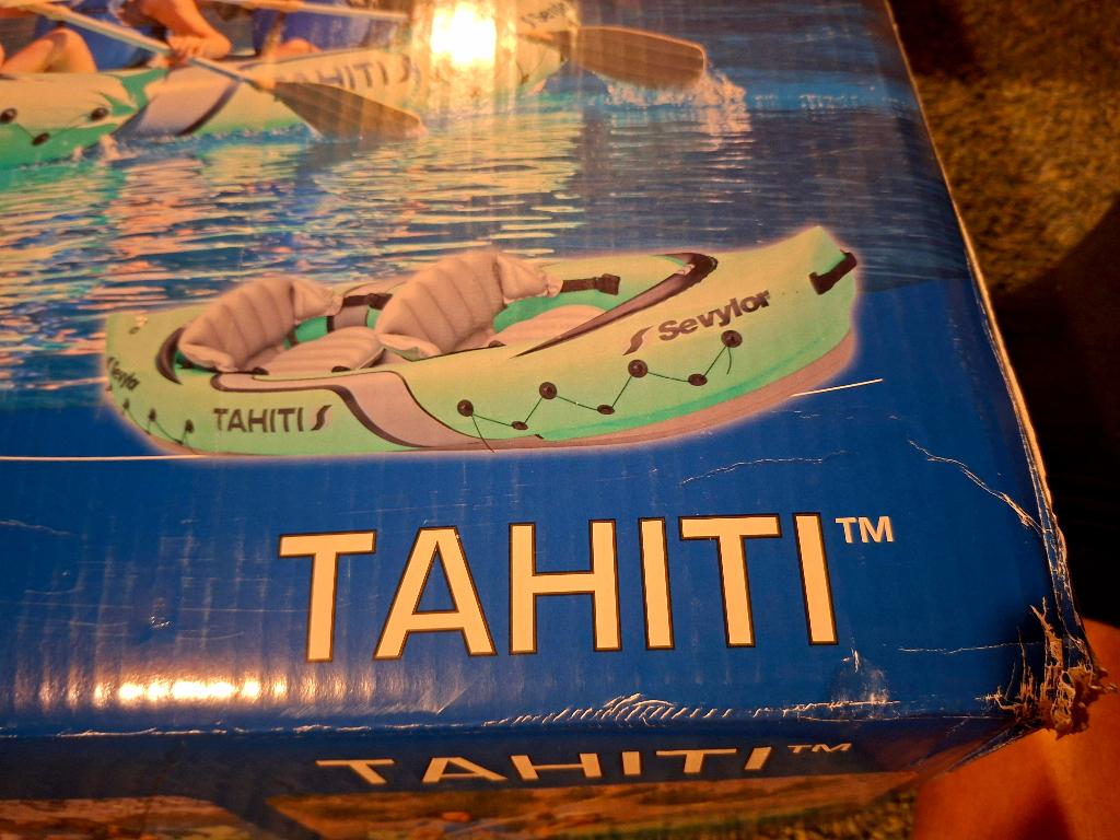 Kano kayak Sevylor Tahiti opblaasbaar nieuw, Watersport en Boten, Opblaasbaar, Overige typen, Nieuw, Twee personen