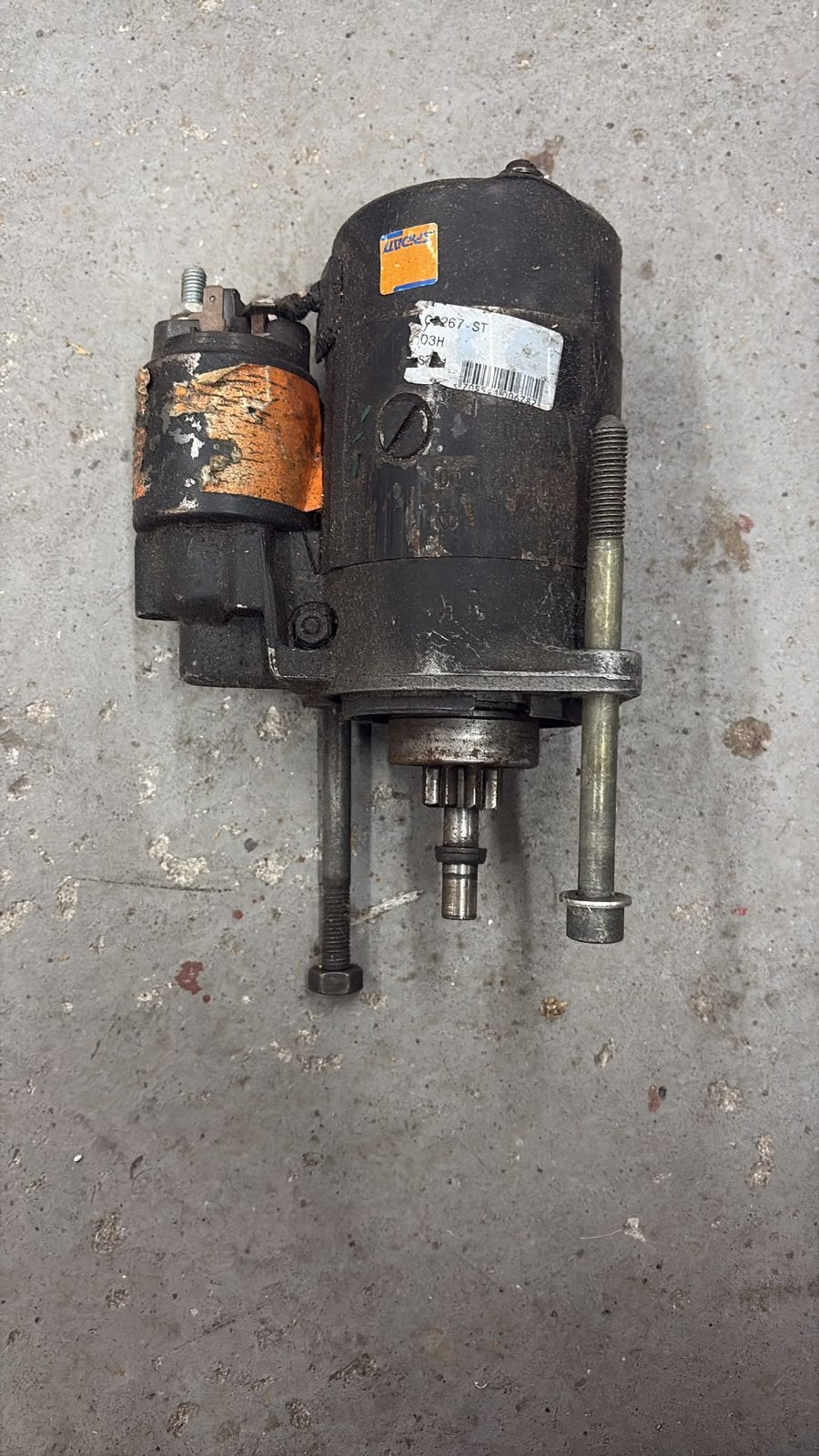 Startmotor golf 1, Ophalen, Gebruikt