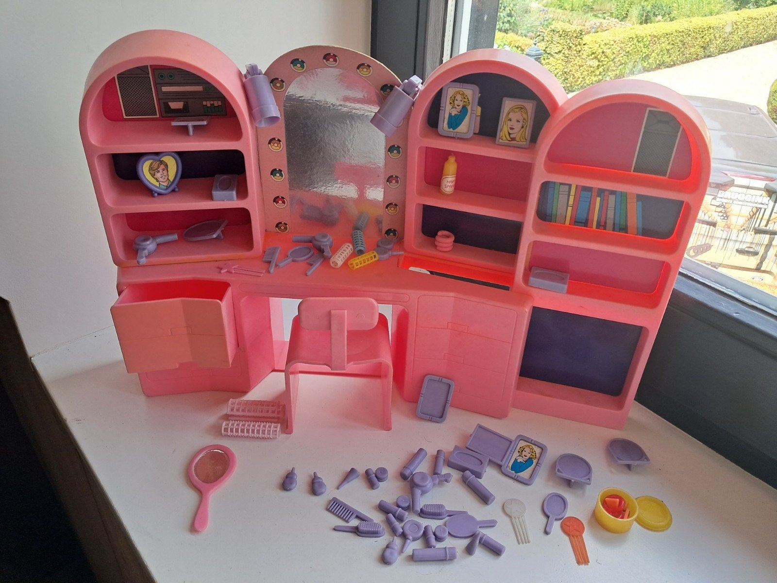 Barbie mattel kapsalon vintage jaren '80, Ophalen of Verzenden, Gebruikt, Poppenhuis