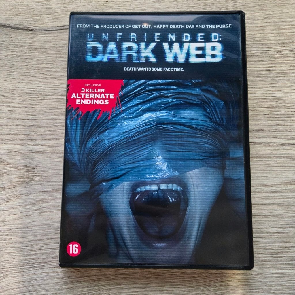 Unfriended Dark Web (4 HALEN = 3 BETALEN), Alle leeftijden, Ophalen of Verzenden, Zo goed als nieuw