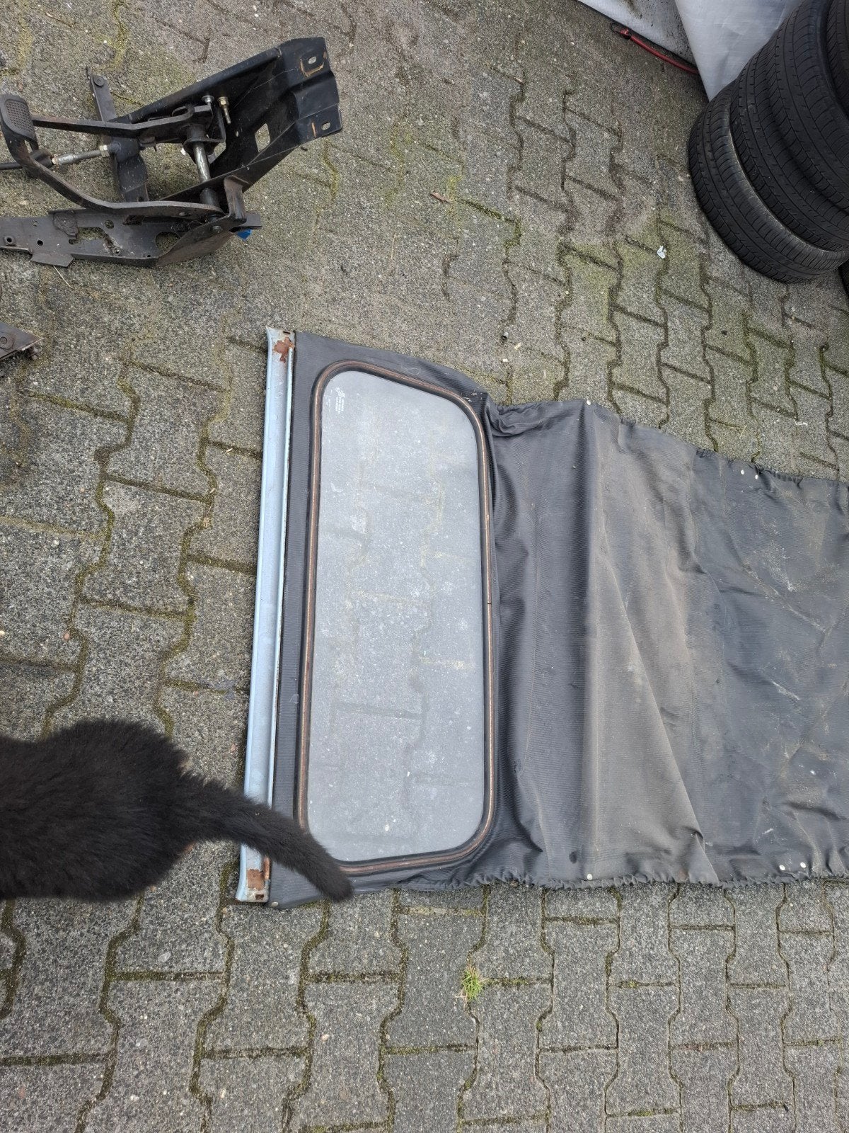 Dakje 2CV citroen in redelijke staat, Ophalen of Verzenden, Gebruikt, Citroën