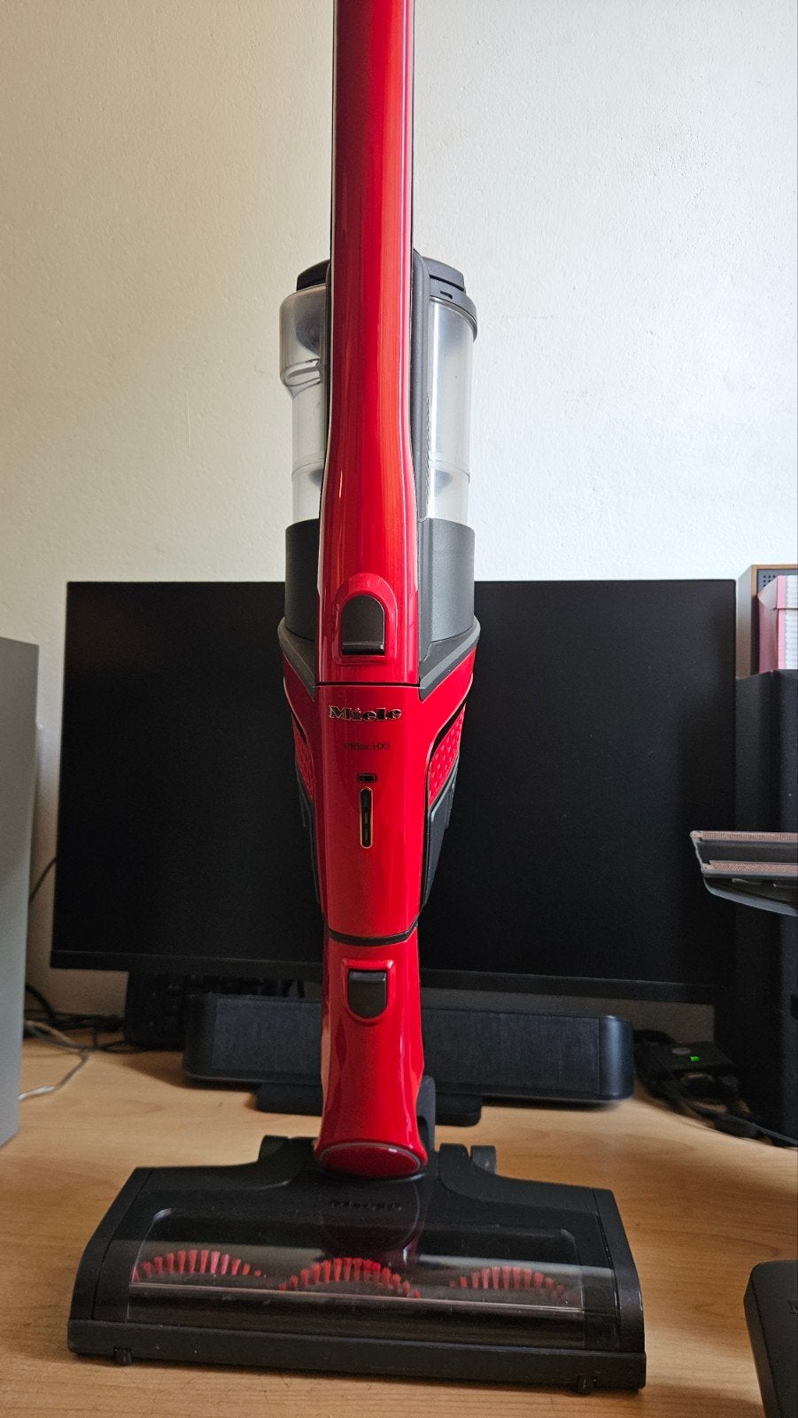 Miele Triflex HX1 Rood Steelstofzuiger in nette staat, Witgoed en Apparatuur, Stofzuigers, Ophalen of Verzenden, Zo goed als nieuw