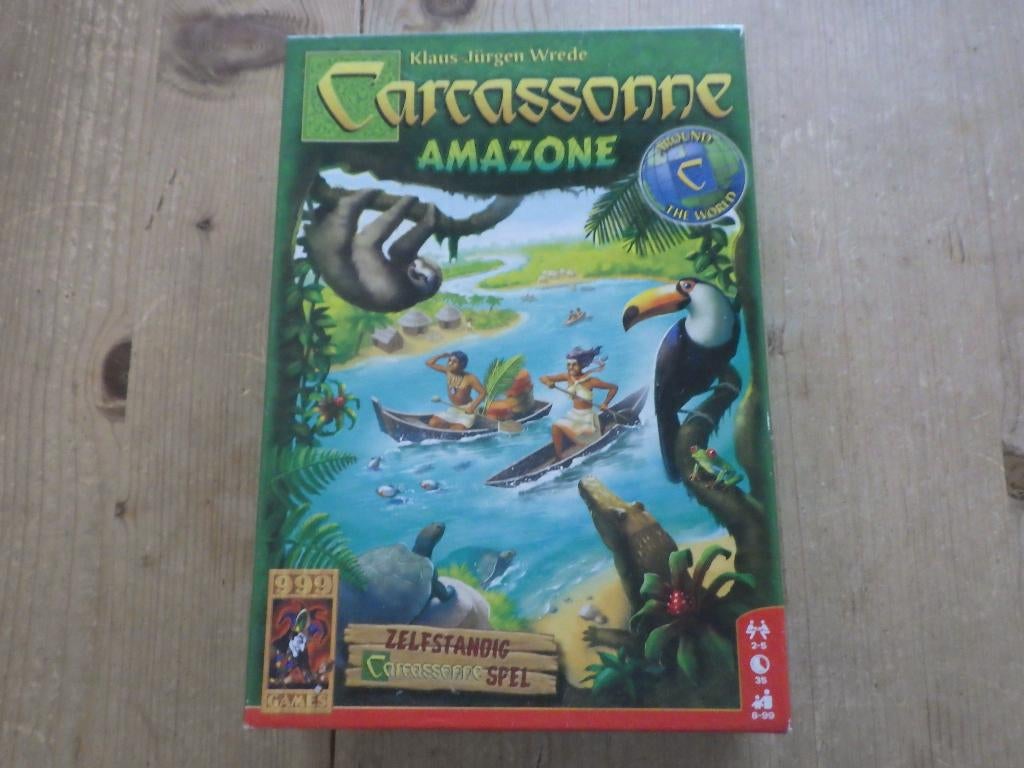 Carcazone amazone 999 GAMES, Ophalen of Verzenden, Zo goed als nieuw