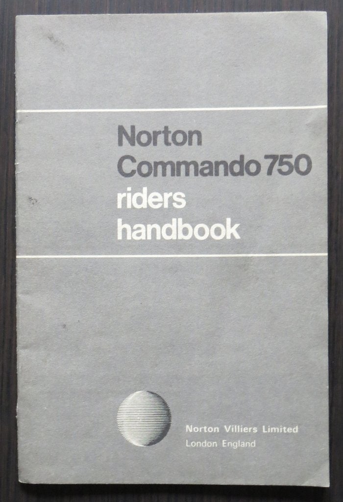 Norton Commando 750 Riders Handbook - 1968 (reprint), Verzenden, Overige merken