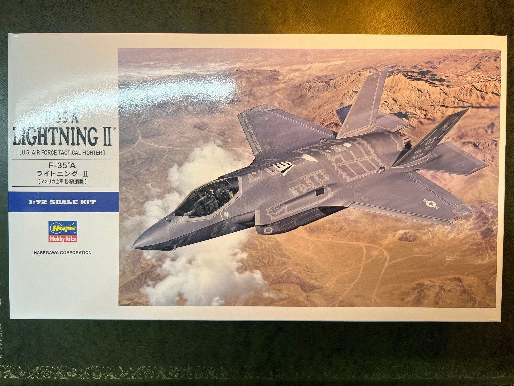 Hasegawa F-35A Lightning II 1:72 bouwpakket - 01572, Hobby en Vrije tijd, Modelbouw | Vliegtuigen en Helikopters, Nieuw, Ophalen of Verzenden